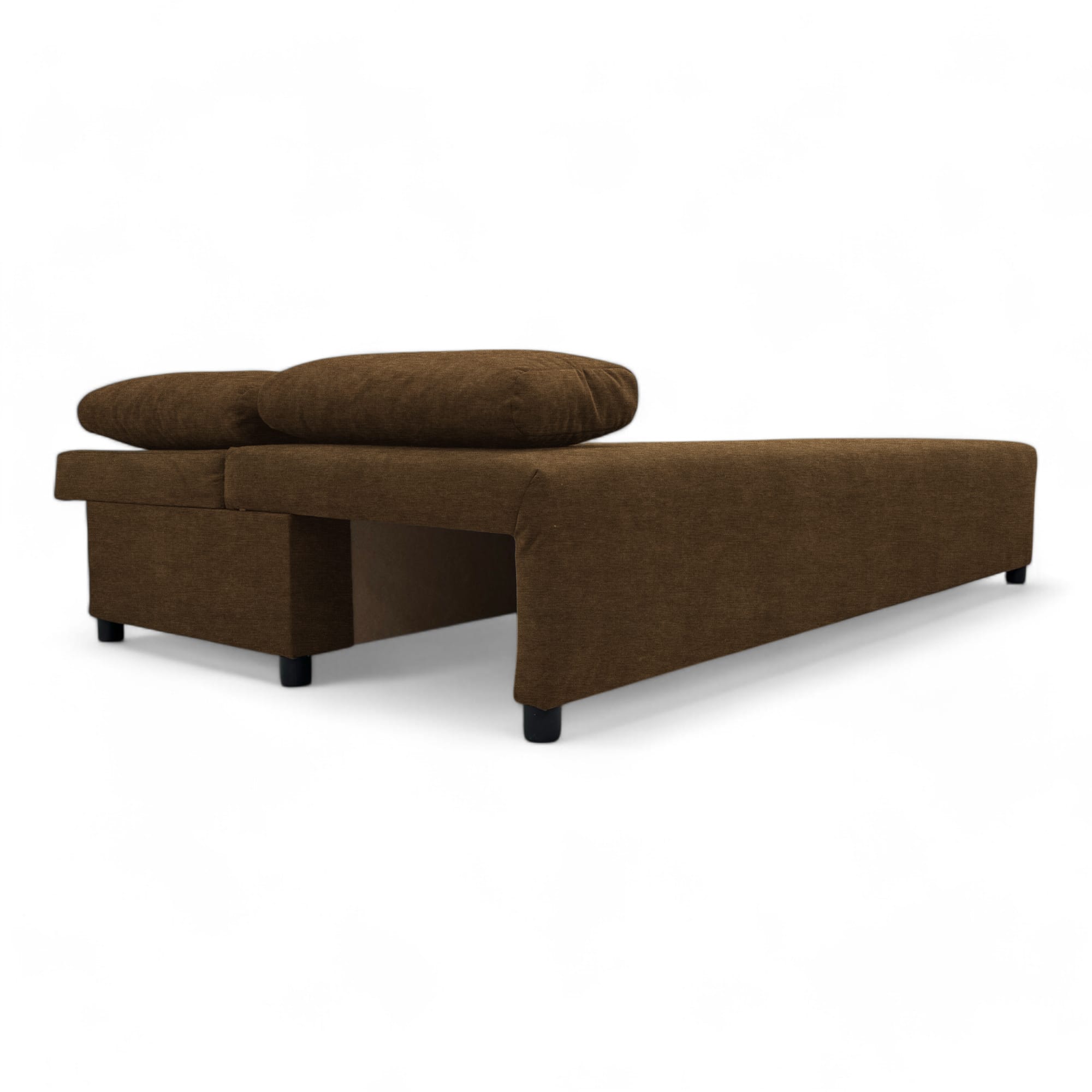 Double sofa bed bed without armrests Brown — photo 13