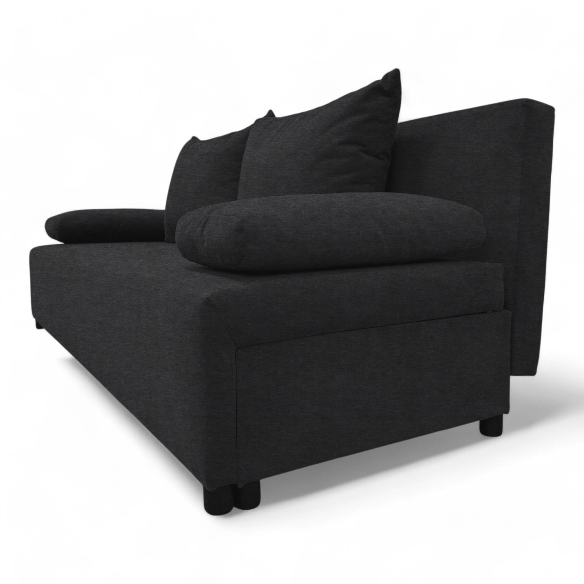 Double sofa bed bed without armrests Graphite — photo 19