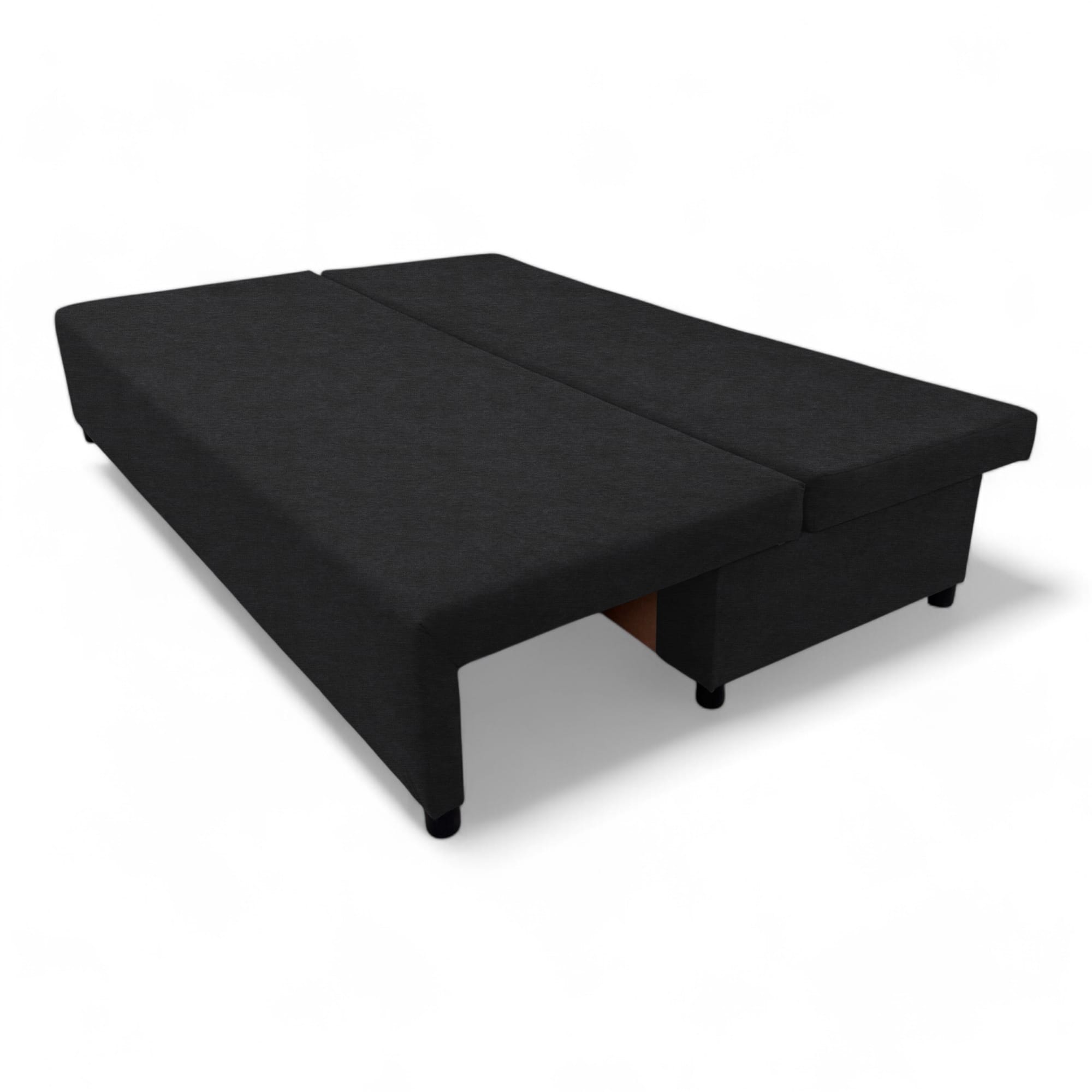 Double sofa bed bed without armrests Graphite — photo 11