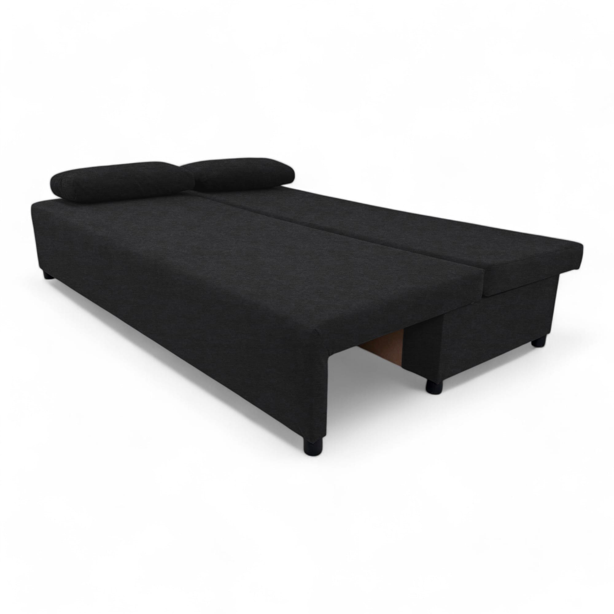 Double sofa bed bed without armrests Graphite — photo 12