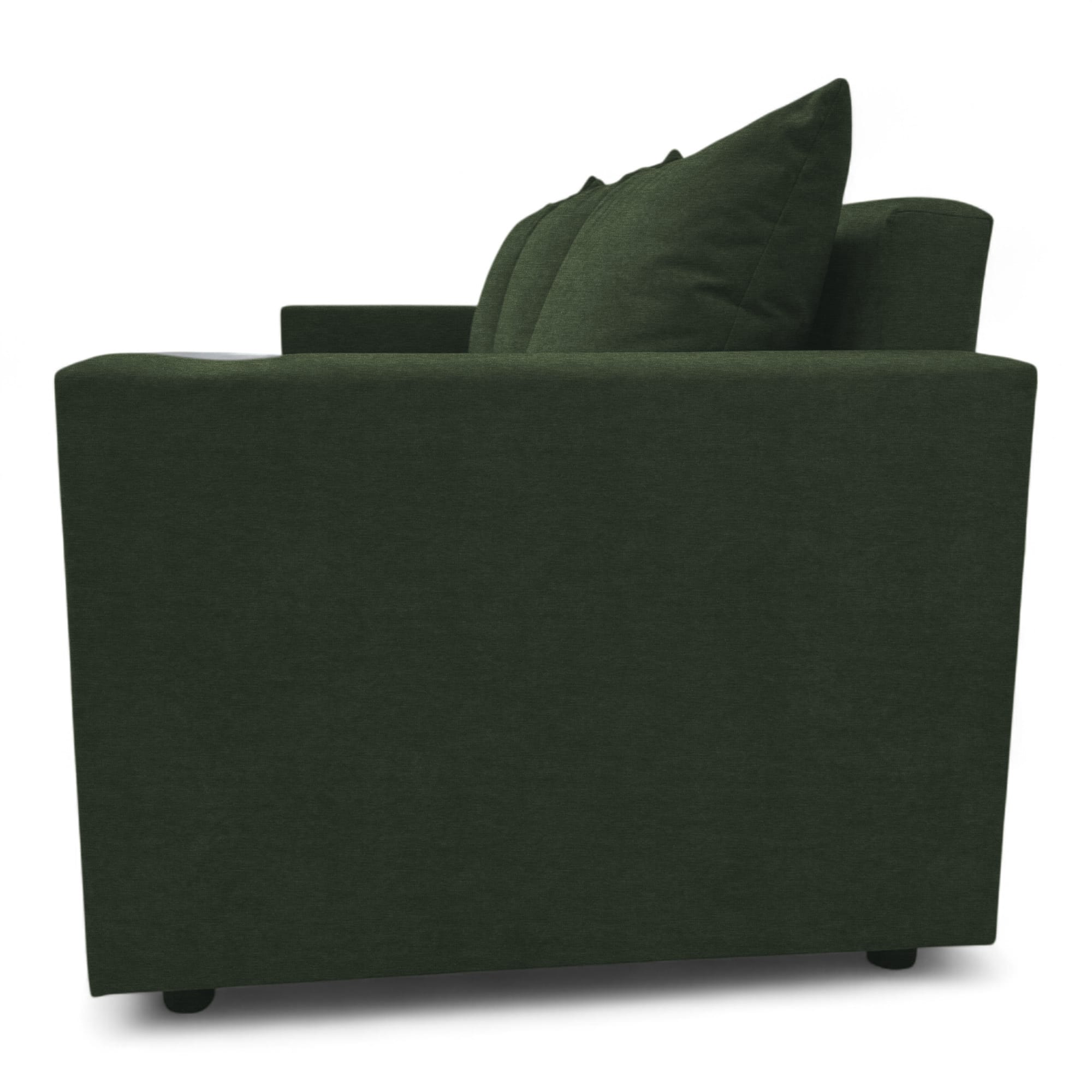 Classic sofa bed with linen box Turquoise green — photo 13