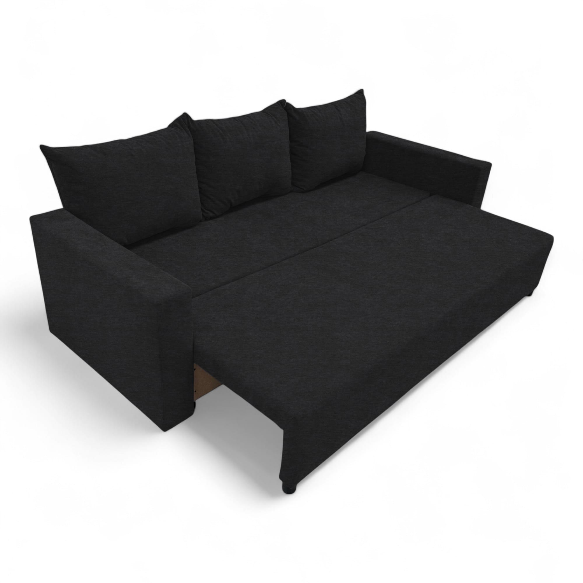 Classic sofa bed with linen box Graphite — photo 19