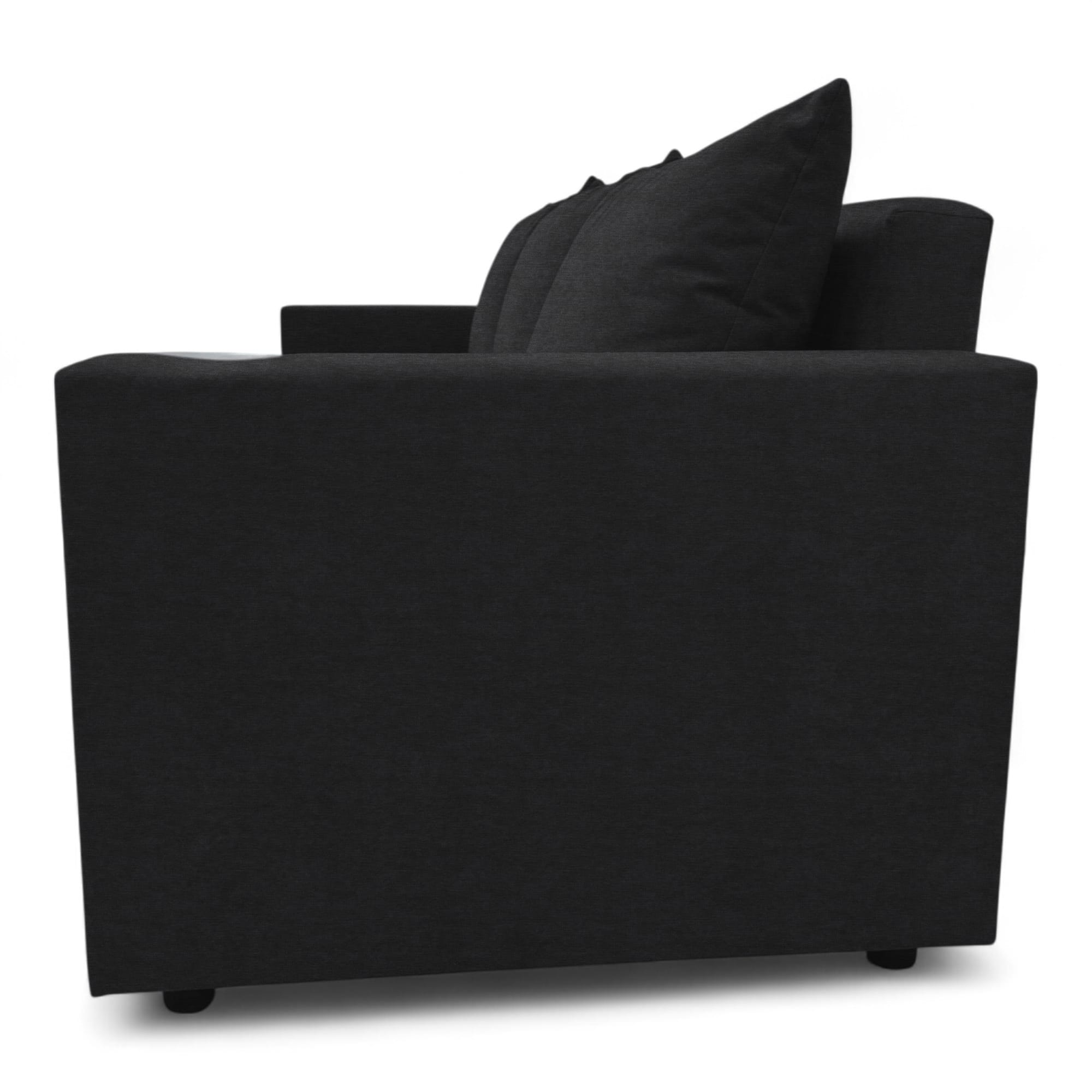 Classic sofa bed with linen box Graphite — photo 13