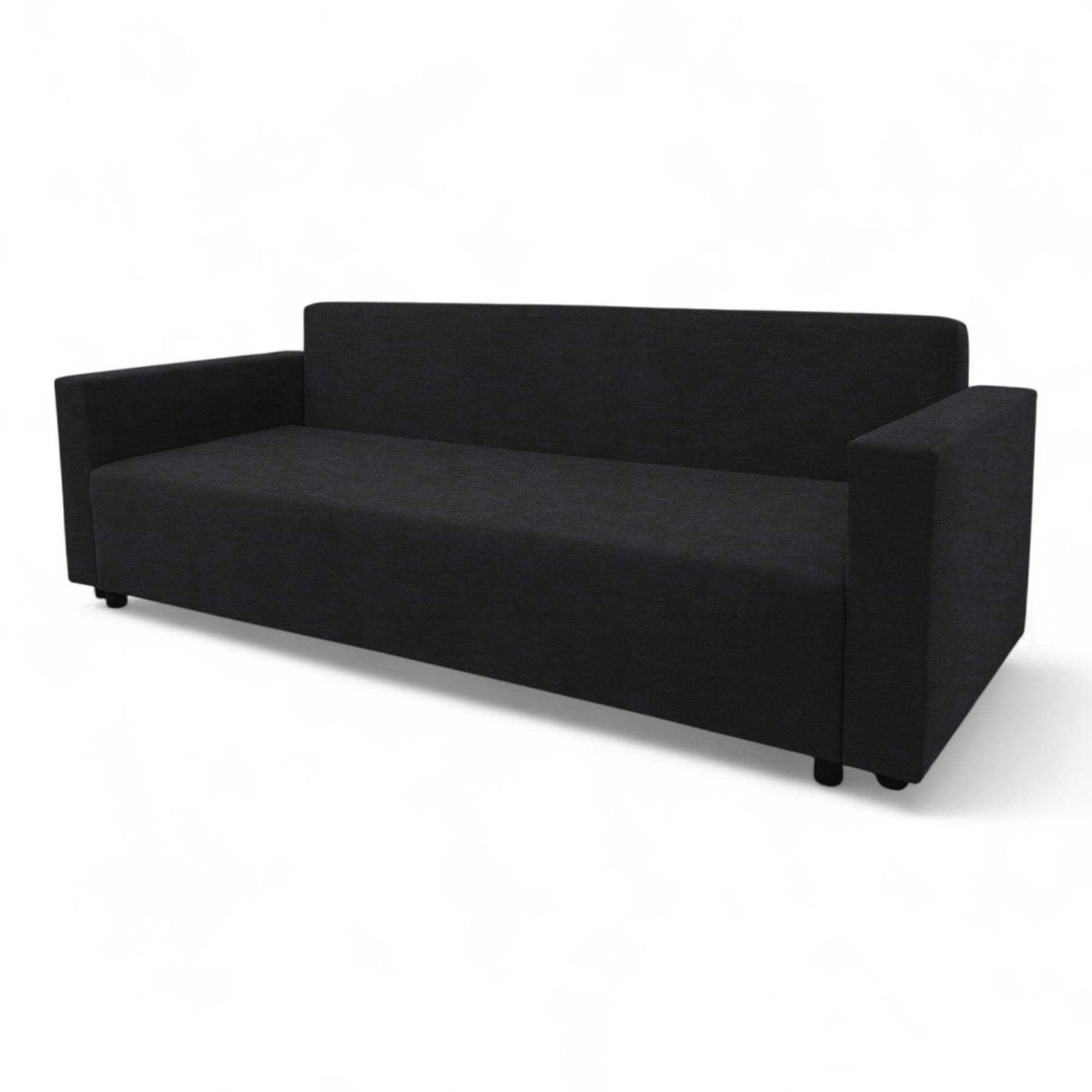 Classic sofa bed with linen box Graphite — photo 15