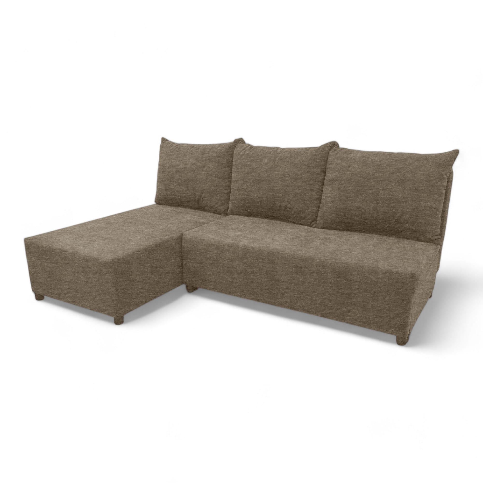 Corner sofa bed bed Beige — photo 10