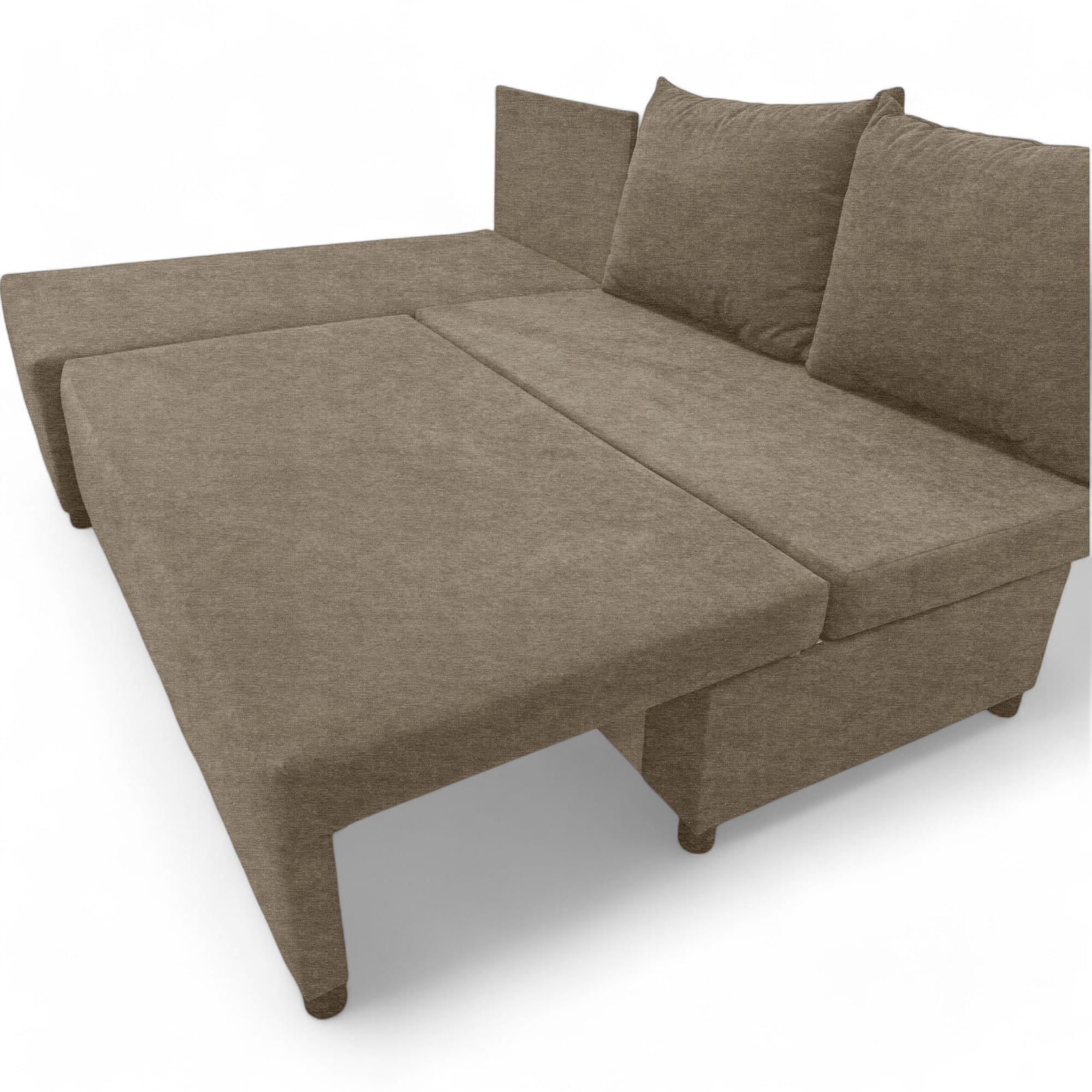 Corner sofa bed bed Beige — photo 13