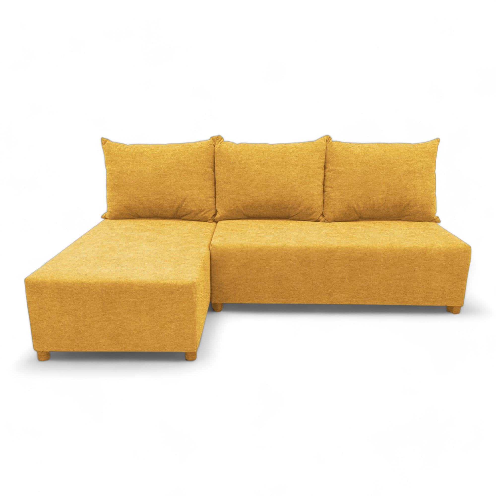Corner sofa bed bed Yellow — photo 8