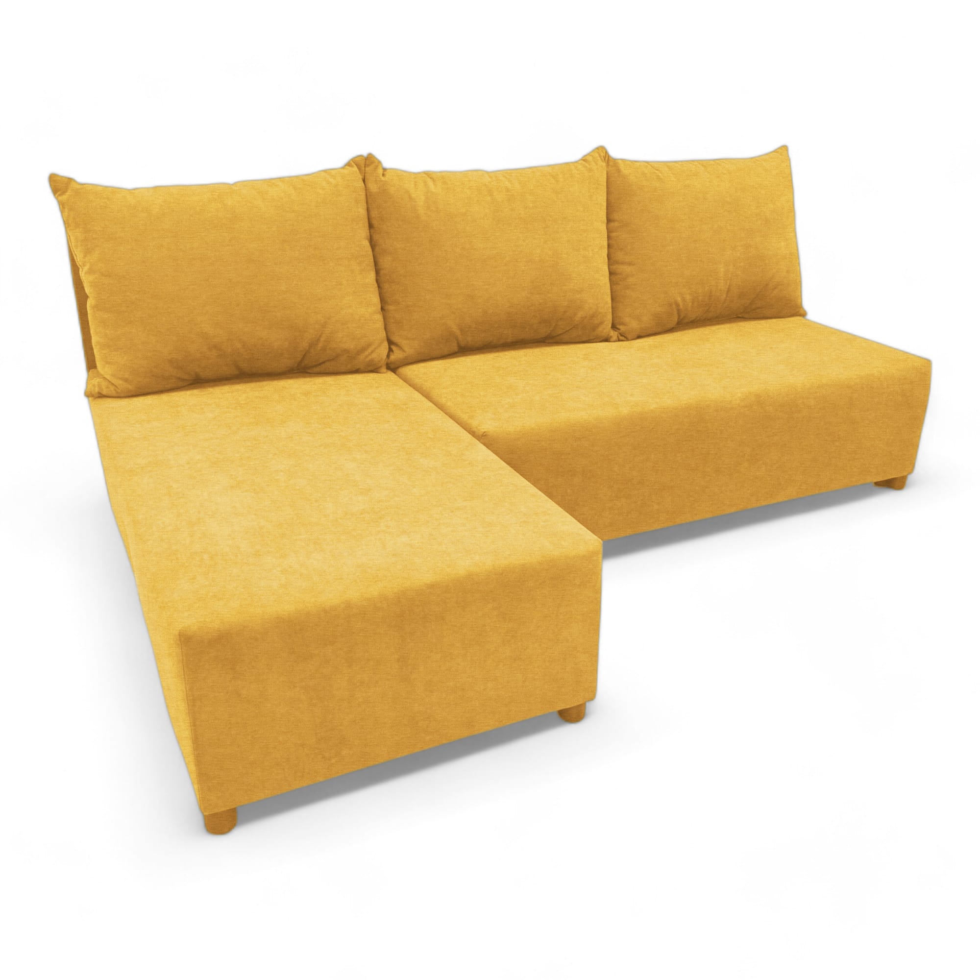 Corner sofa bed bed Yellow — photo 14
