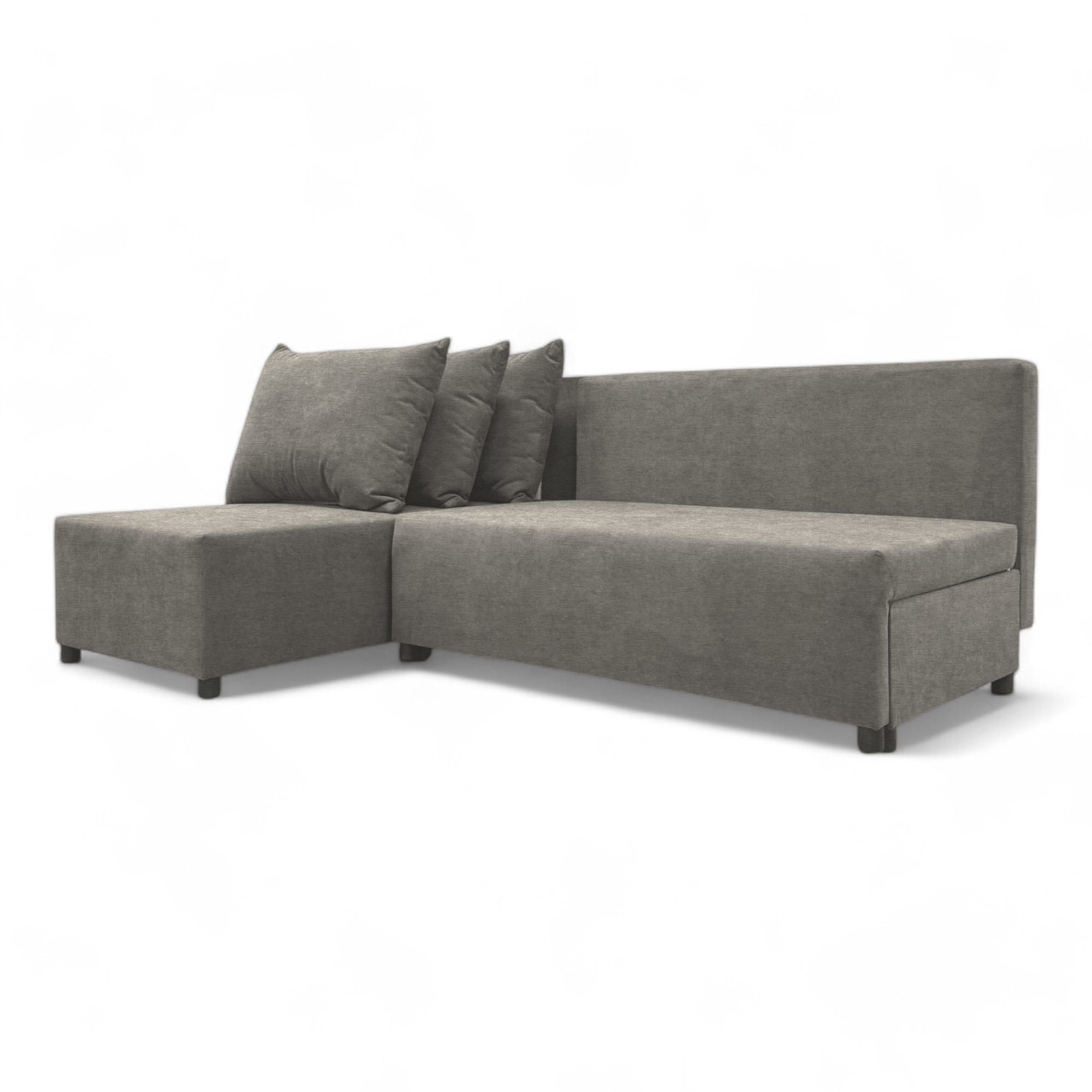 Corner sofa bed bed Light gray — photo 11