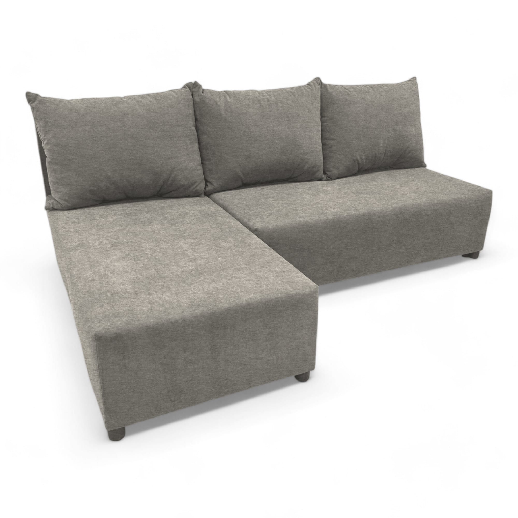 Corner sofa bed bed Light gray — photo 14