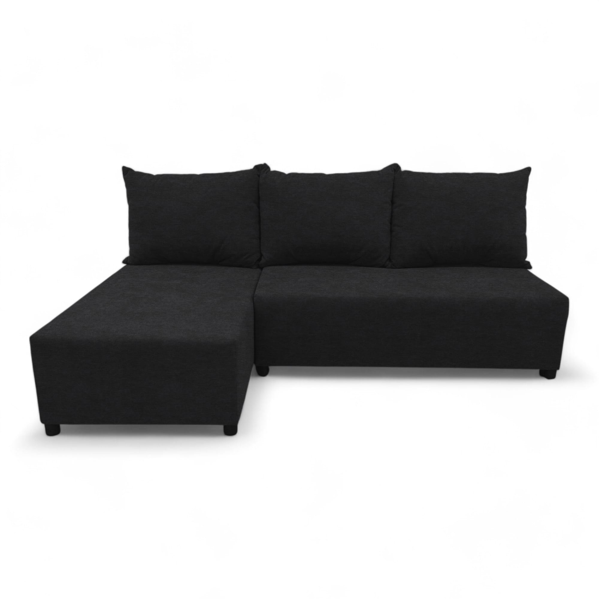 Corner sofa bed bed Graphite — photo 8