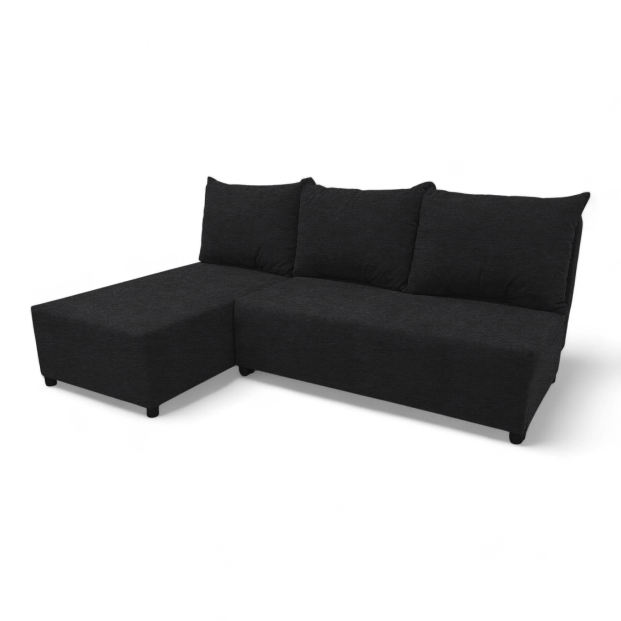 Corner sofa bed bed Graphite — photo 10