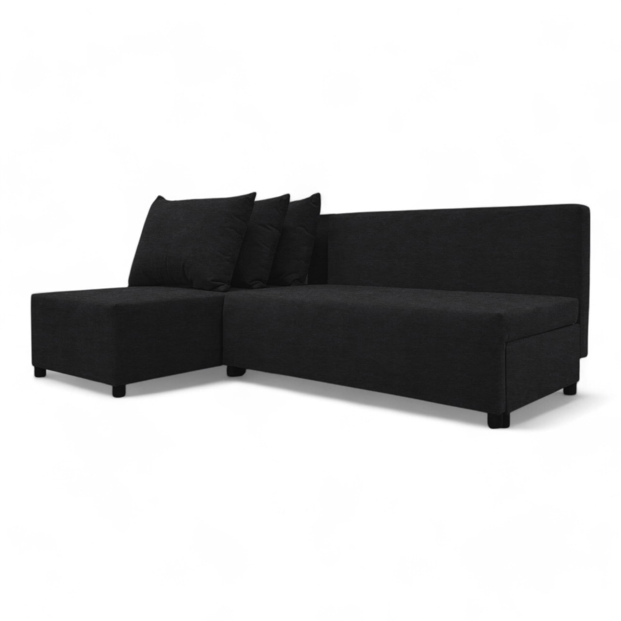 Corner sofa bed bed Graphite — photo 11