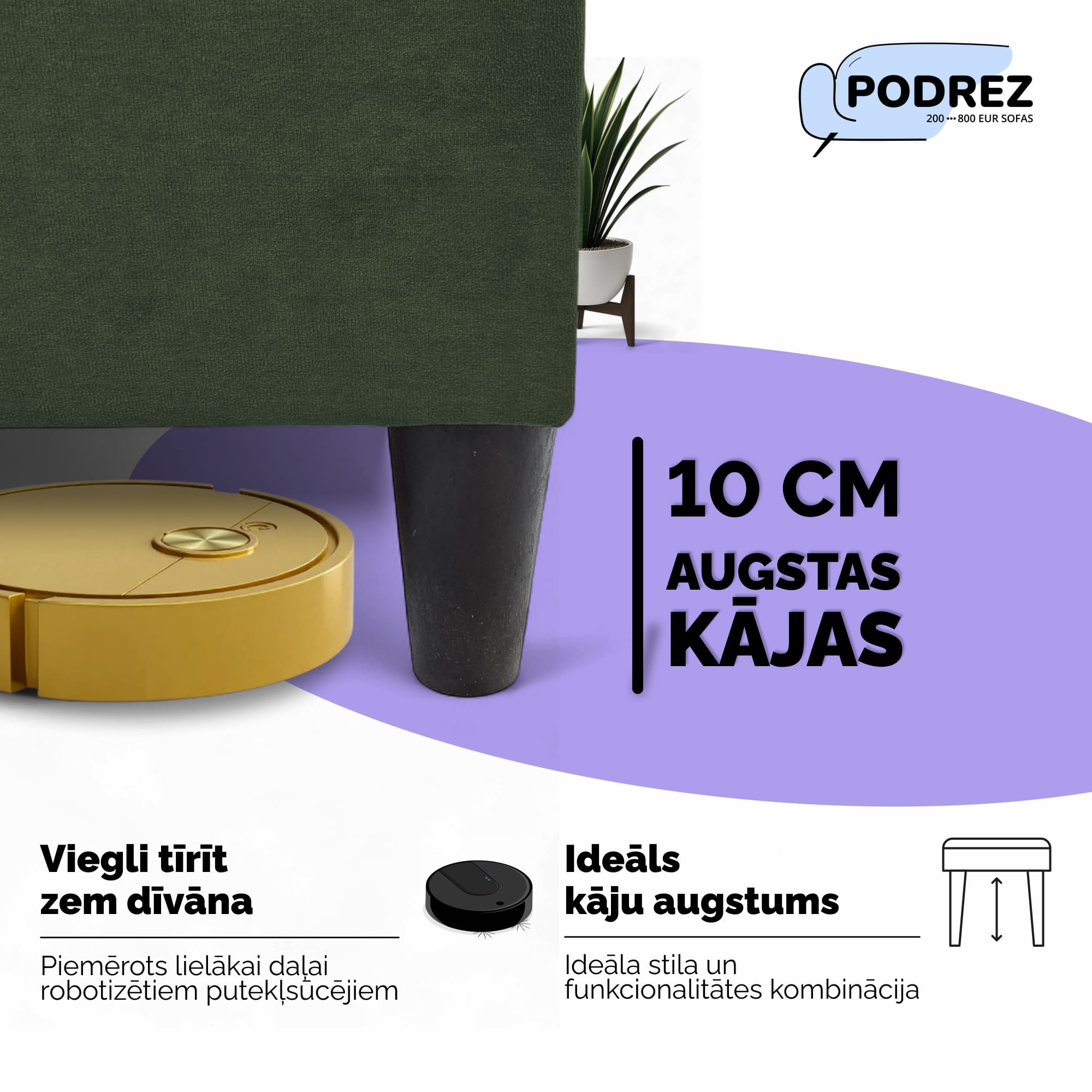 Stūra izvelkamais dīvāns Simple X St Light Tirkīza zaļa - 2
