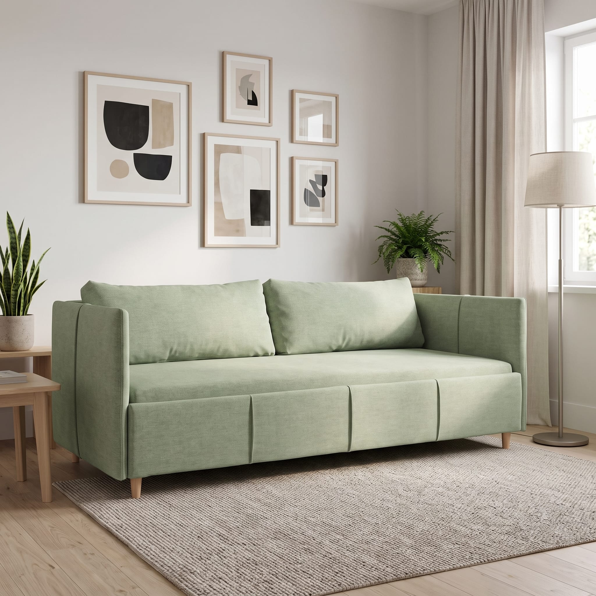 Single bed Teodor PLUS Turquoise - 1