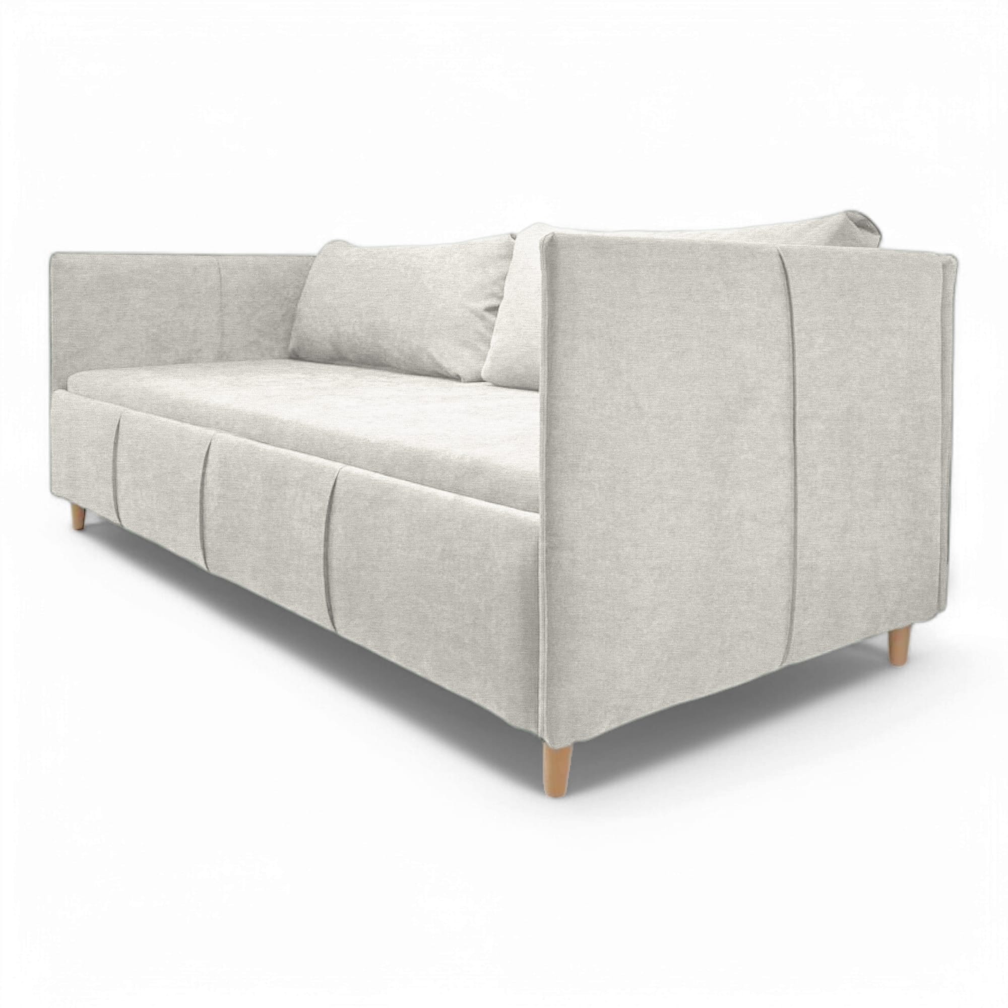 Single bed Teodor PLUS Light gray — photo 5