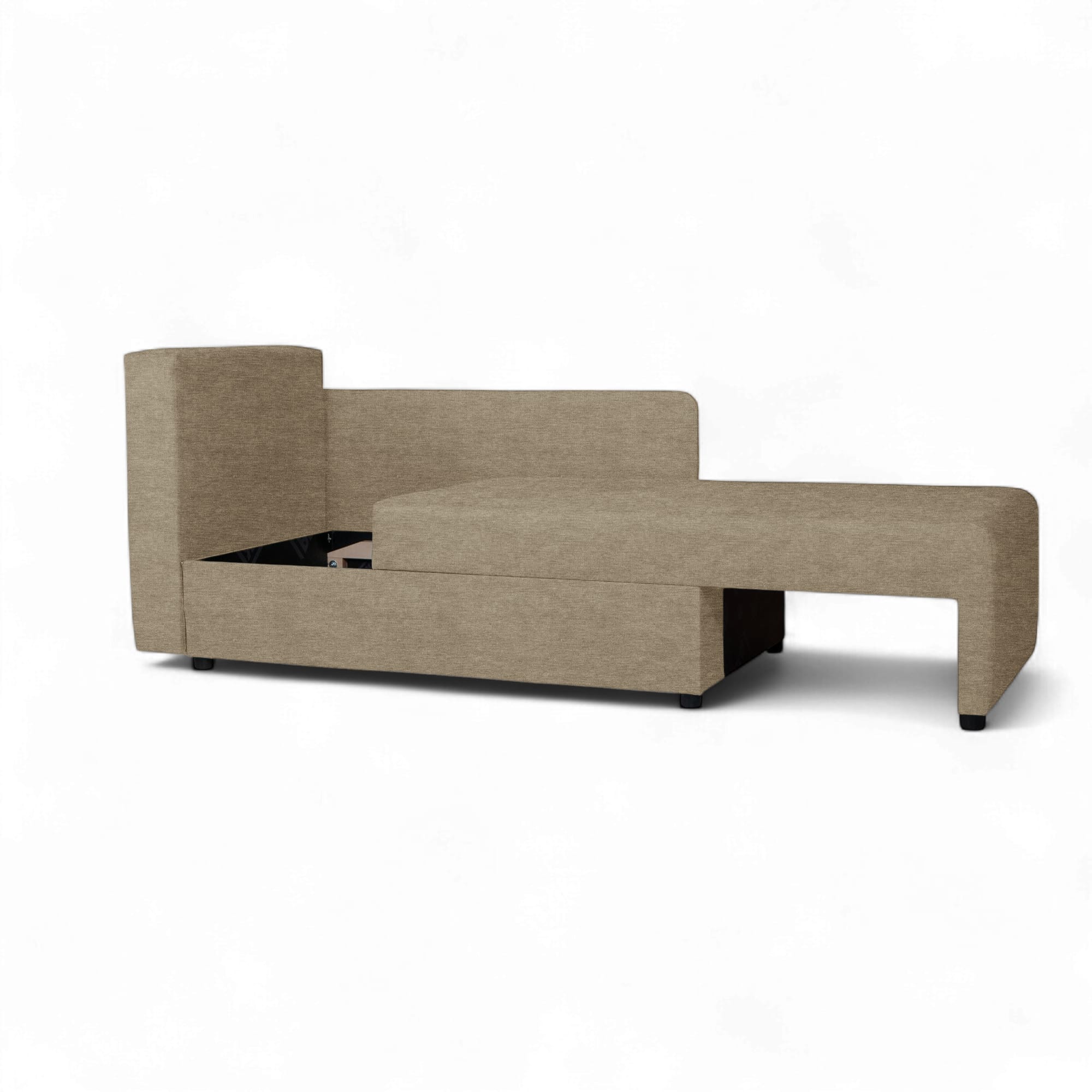 Children's Sofa Bed Villy Beige-gray - 4